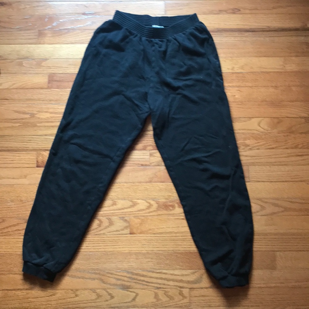 Black sweatpants